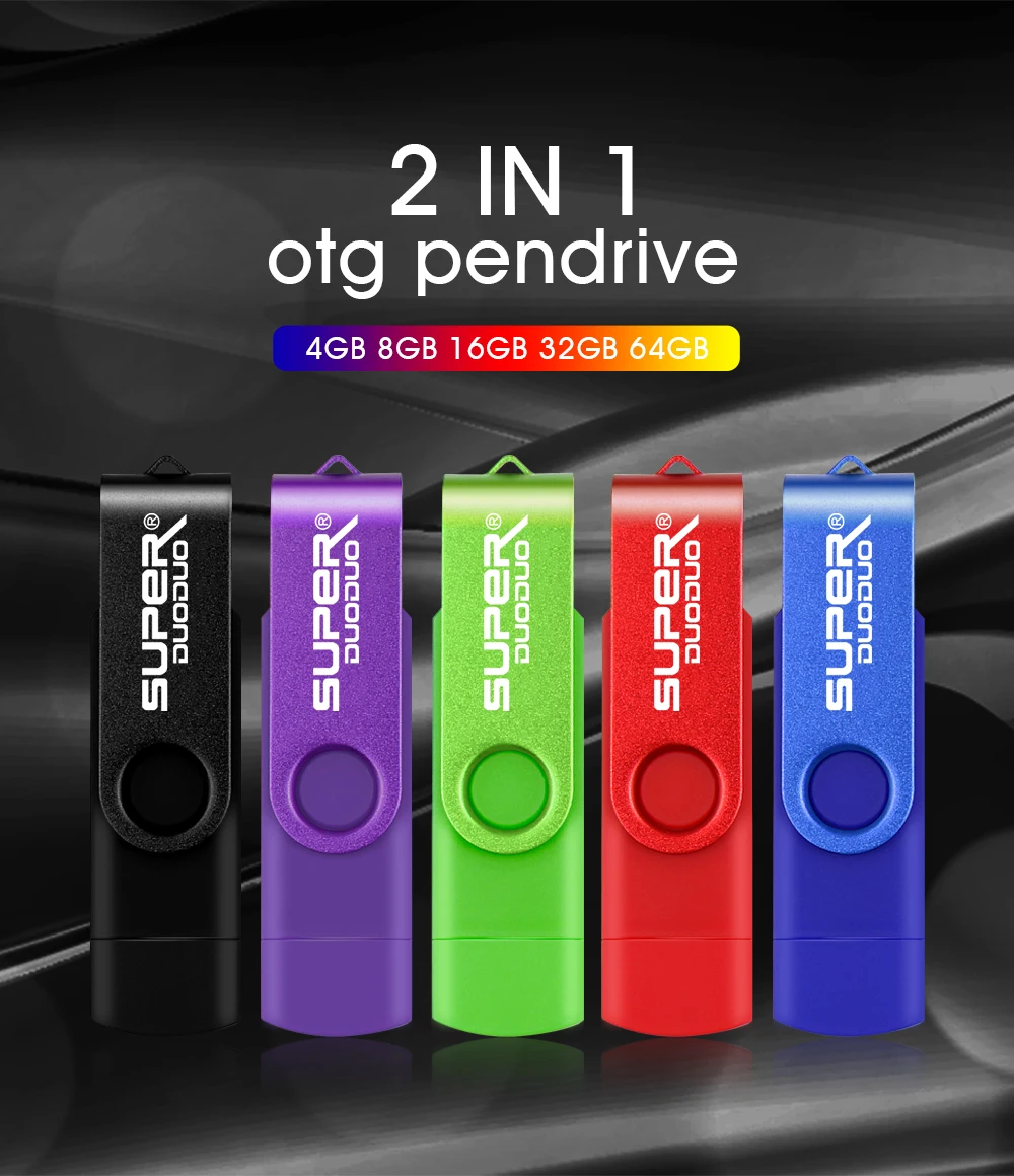 Флеш-диск usb 2,0 флеш-накопитель, 4 ГБ, 8 ГБ, 16 ГБ, флеш-накопители, флешка, 32 ГБ, usb карта памяти, 64 ГБ, OTG, металлический usb флеш-накопитель для телефона