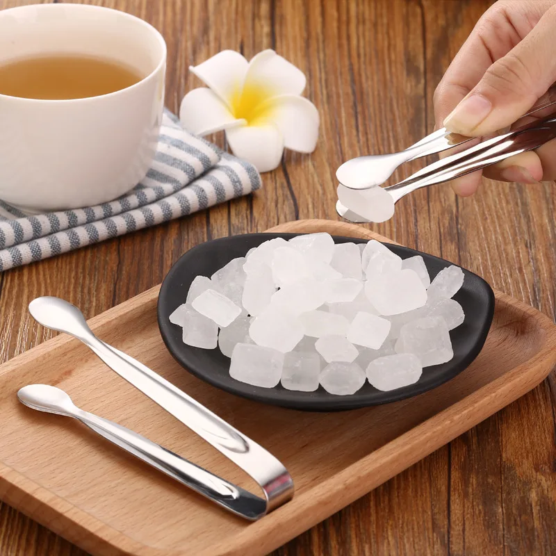 Кухонные гаджеты щипцы из нержавеющей стали для сахара многофункциональная