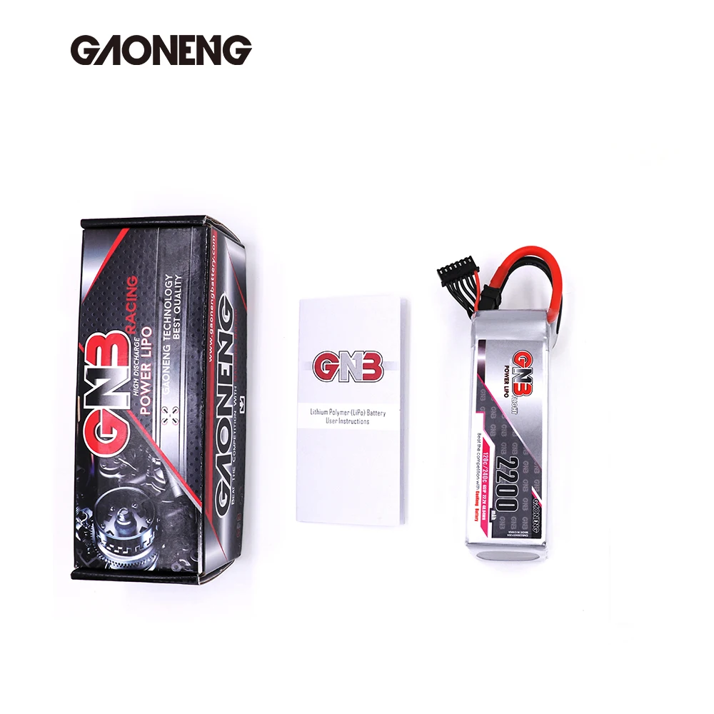 Литий полимерный аккумулятор Gaoneng GNB 2200 мАч 6S1P 22 2 в 120C/240C с разъемом XT60 для FPV дрона