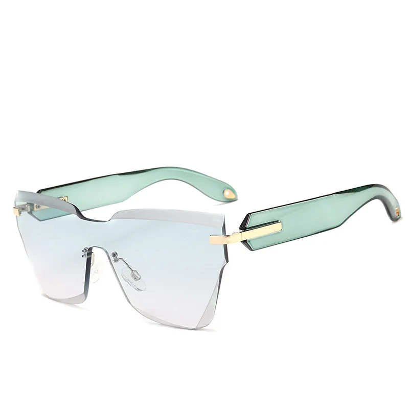 

2PCS Goggles for Motorcycle Oversized Shield Sunglasses Men's One-Piece Crystal Cut Glasses Cool Girl's Motorcycle Accessories