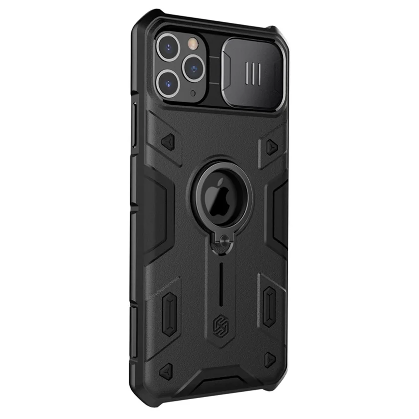 Чехол NILLKIN CamShield для iPhone 11 12 Pro Max mini бронированный чехол с кольцом-подставкой