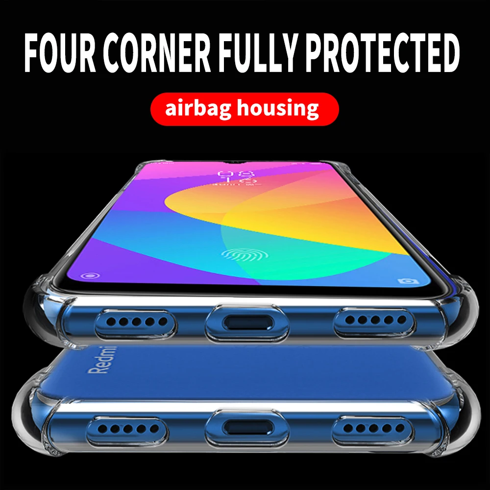 Чехлы для телефонов Xiaomi Mi 10 Pro 5G Note CC9 Mi9 Lite CC9E A3 POCO X2 роскошные противоударные