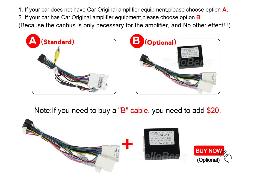 Кабели YelloBerry для Mitsubishi |