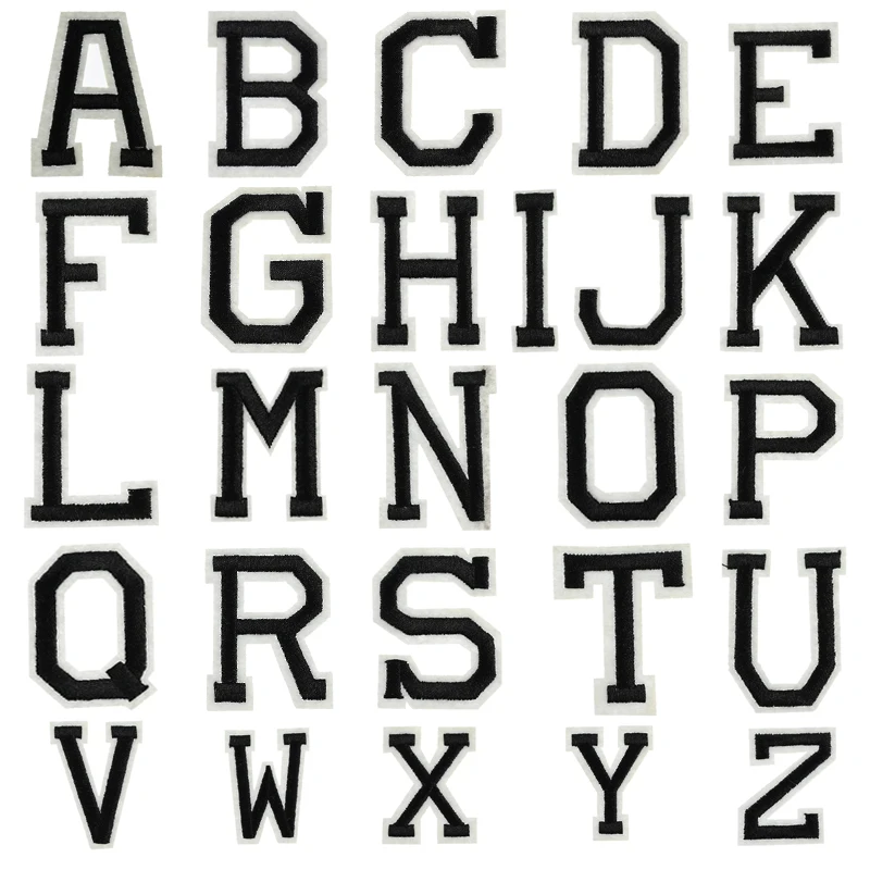 1 шт. наклейки на одежду с вышитыми буквами английском языке|Заплатки| |