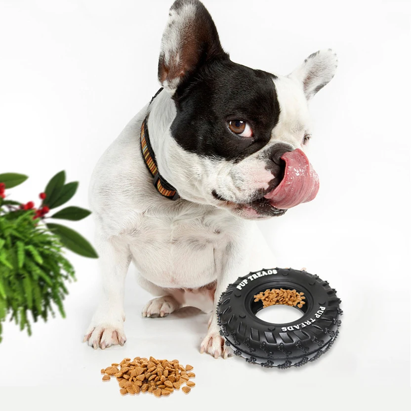 Резиновые игрушки для собак дозатор утечки еды здоровая кормушка интерактивные