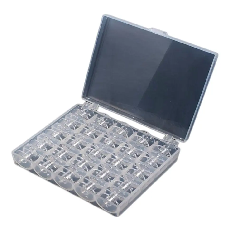 Бытовой Челнок для швейной машины сердечники коробка пластик цвет шпульки