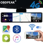 Видеорегистратор-зеркало заднего вида, 12 дюймов, Android, 4G, 1080P