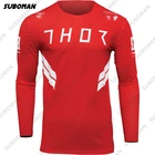 Модная Горячая Распродажа, новинка 2022, весна-осень, Мужская мотоциклетная футболка Thor, футболка для BMX mtb, горного и горного велосипеда, футболка с длинным рукавом