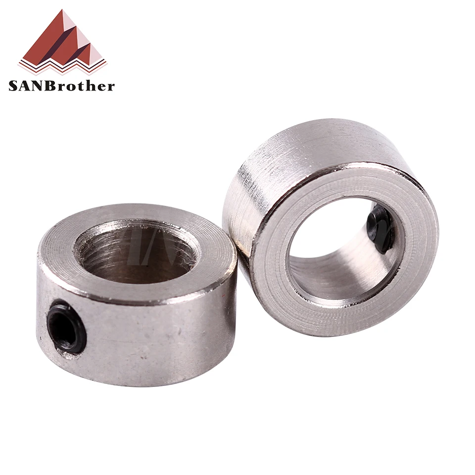 

Openbuilds Lock Collar T8 Lead Screw Lock Screw Lock Ring Lock Block Isolation Column 2/3/4/5/6/7/8/10/12mm for 3D Printer CNC