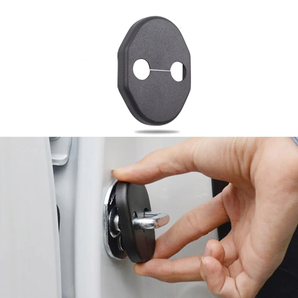 Car Styling Plastic Anti Rust Water Proof Door Lock Keys Key Buckle Cover 4pcs For Hyundai Kona Encino Kauai 2017 2018 2019 2020 |