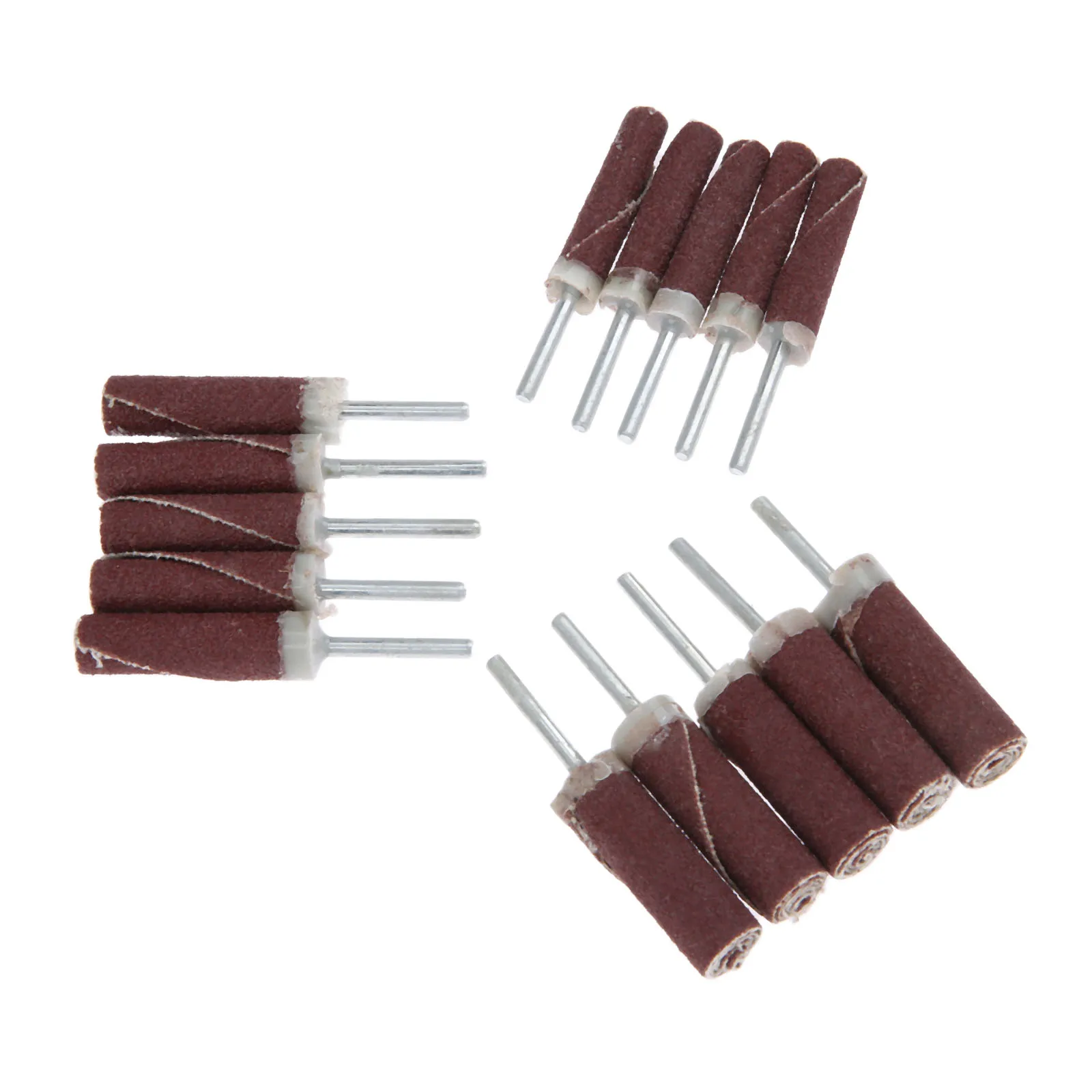 

5Pcs 6/8/10mm Sanding Grinding Polishing Head 3mm Shank Abrasive Sanding Paper Grinding Head Sandpaper Polishing For Rotary Tool
