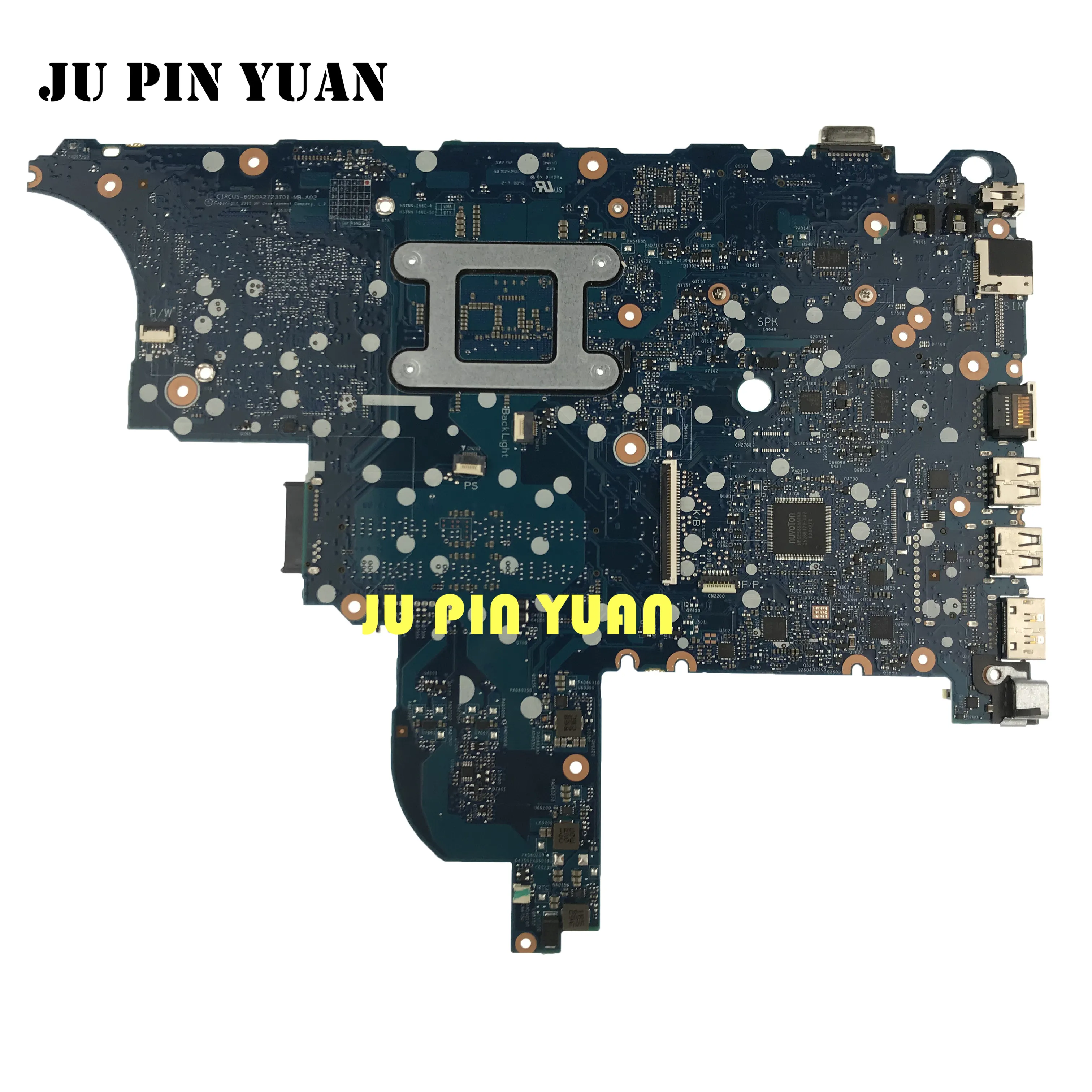 Для HP Elitebook 640 G2 650 материнская плата для ноутбука I5 6300U 840717 601 001 6050A2723701 MB A02