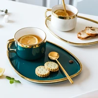 style small exquisite coffee cup ins wind european style small luxury online celebrity english ceramic afternoon tea cup set