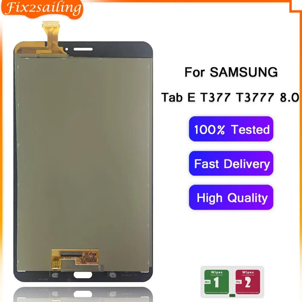ЖК-дисплей для Samsung Galaxy Tab E 8 0 сенсорный экран с цифровым преобразователем в сборе