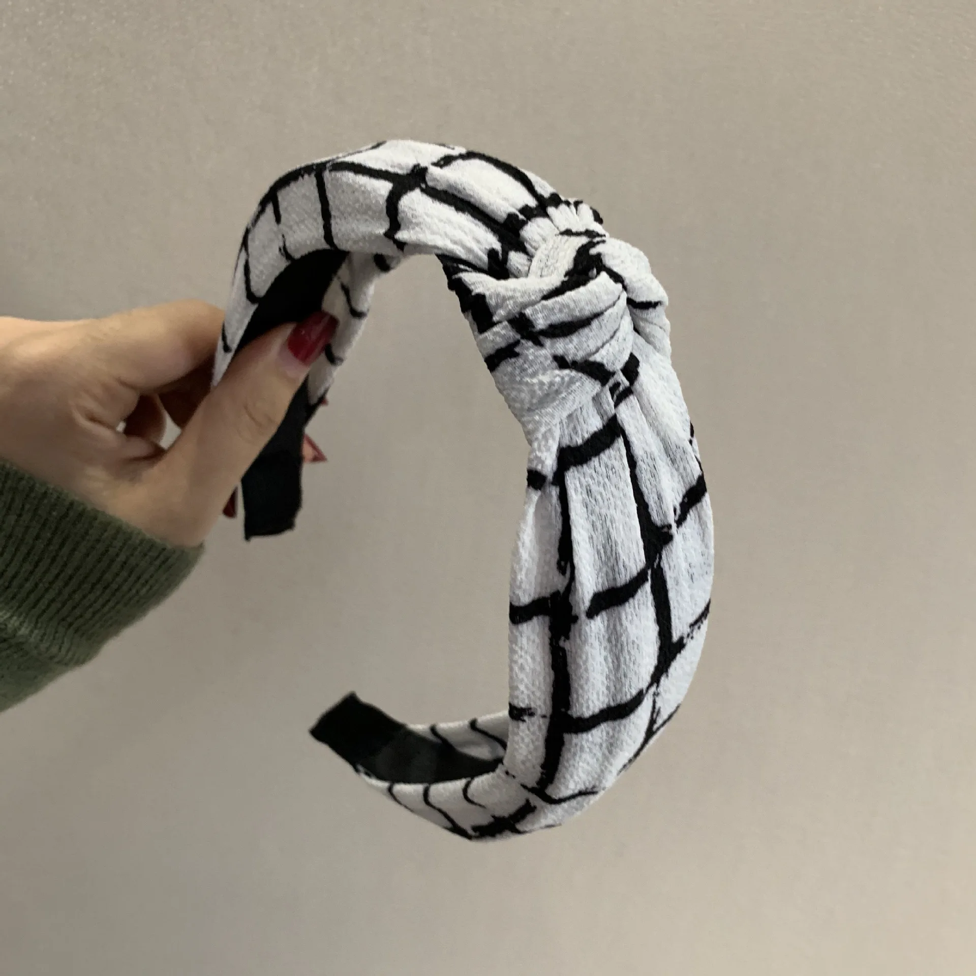 Новинка женская модная шифоновая повязка на голову с принтом аксессуары для