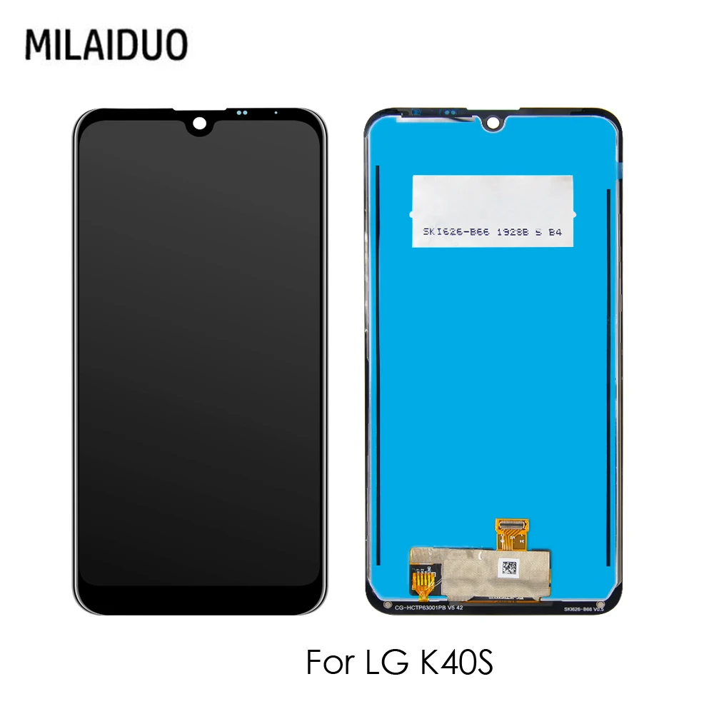ЖК-дисплей для LG K40S сенсорный экран дигитайзер стеклянная панель в сборе замена |