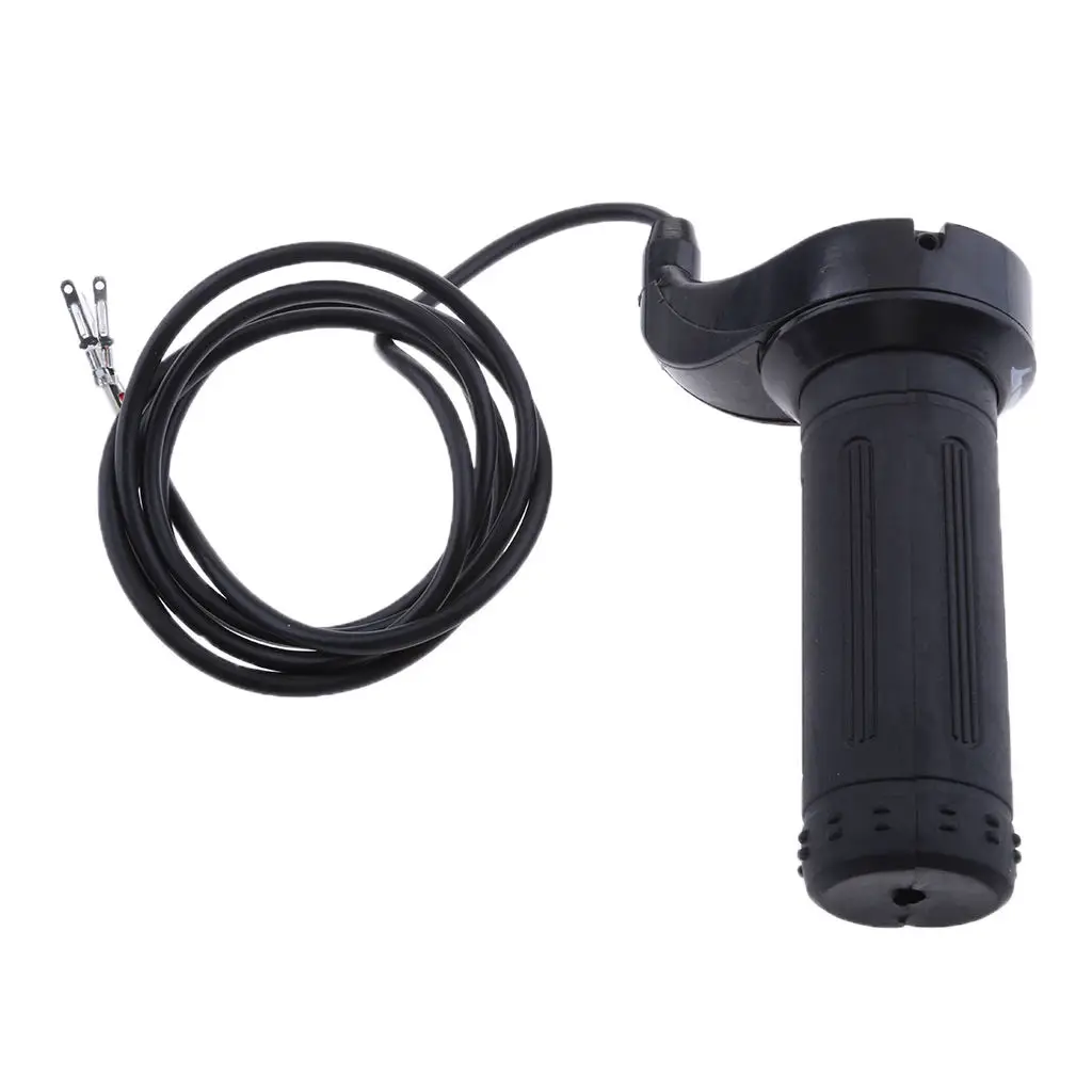 

24/36/48V 3 Wires E-Bike 7/8" Handlebar Twist Throttle Grip Speed Controler
