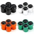 Колпачок воздушного клапана для автомобильных шин, пылезащитный, 4 шт., для Nissan Leaf 2007-2019