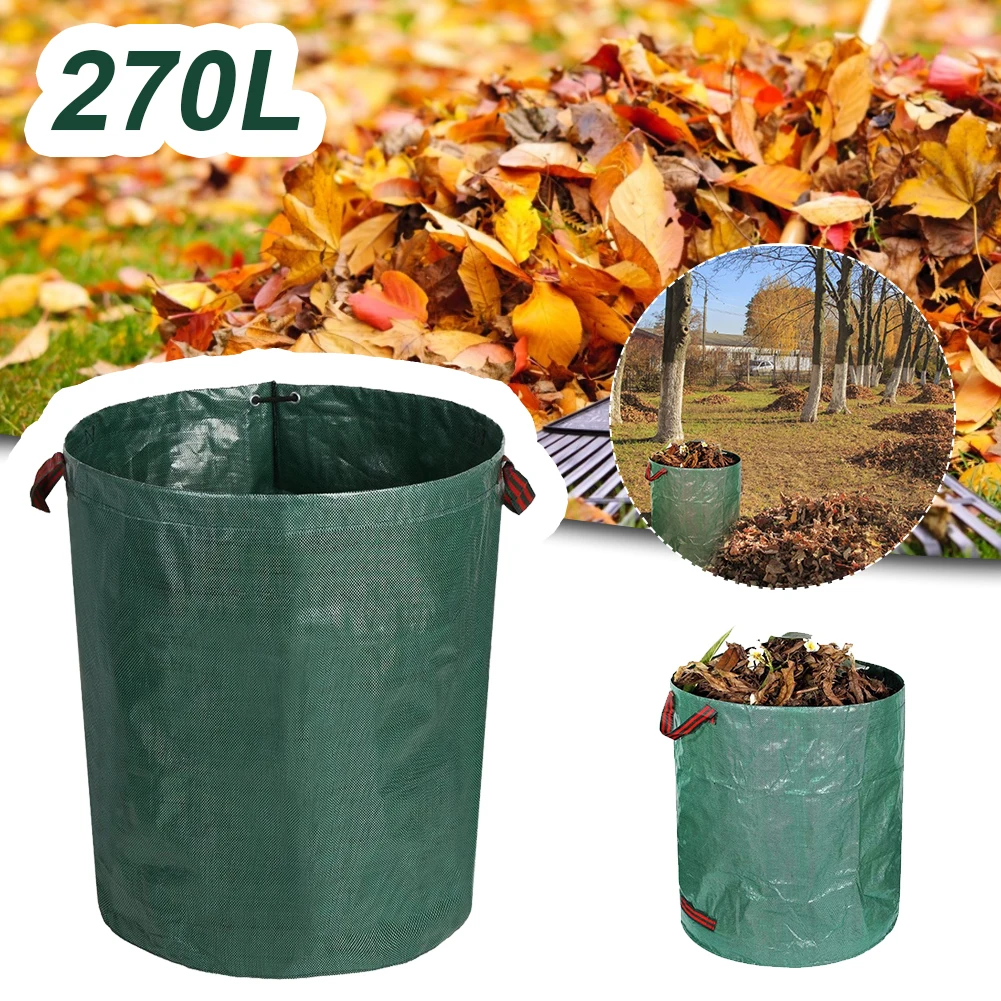 

Large Capacity Garden Bag, Reusable Leaf Sack,Light Trash Can, Foldable Garden Garbage Waste Collection Container ,Storage Bag