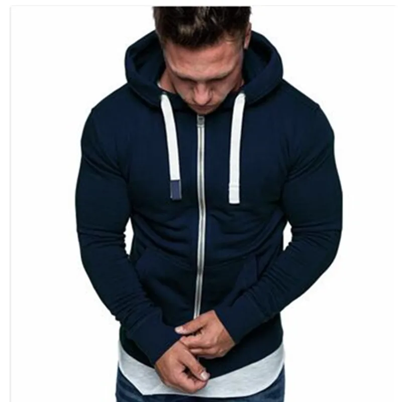 Новые мужские толстовки повседневные спортивные дизайнерские куртки на молнии
