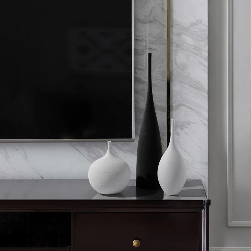 2021 Цзиндэчжэнь современное минималистское искусство ручной работы дзен ваза