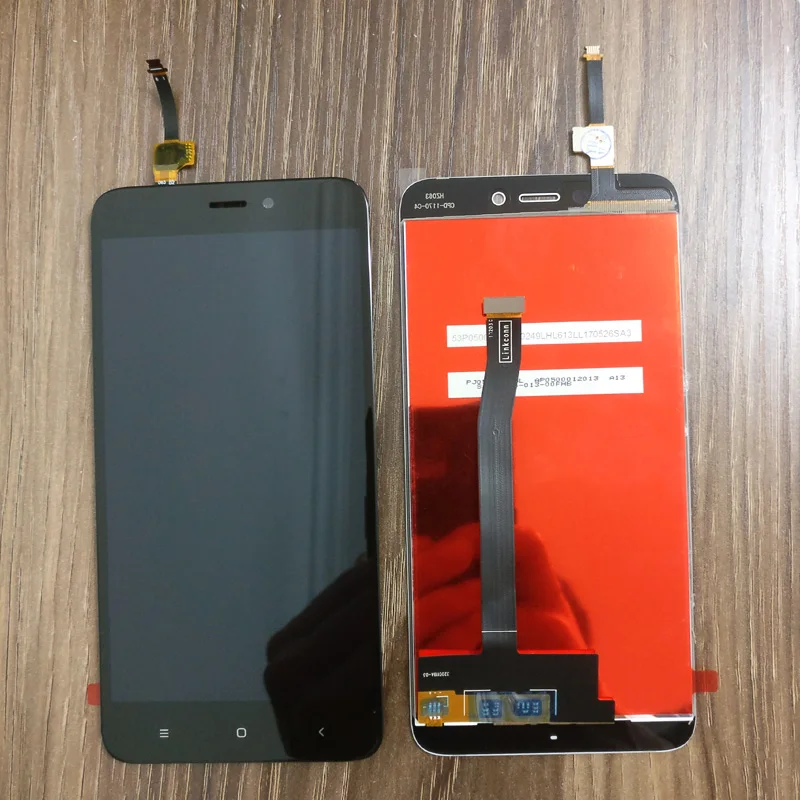 Black without Frame Для Xiaomi Redmi 4X Pro Prime lcd дисплей кодирующий преобразователь сенсорного экрана в сборе/с рамкой для Xiaomi Redmi 4X MAE136 MAG138 Global - Цвет: Black without Frame