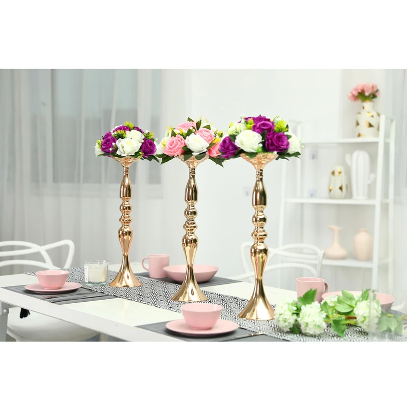 Металлический подсвечник 2 шт./лот элегантные настольные подсвечники для стола