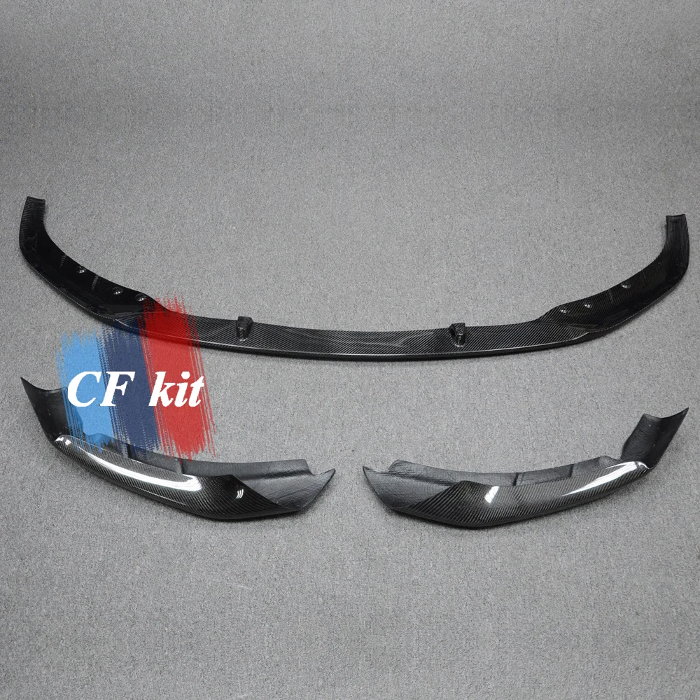 Комплект из 3 предметов передний бампер углеродного волокна для BMW 5 серии G30 G31 |