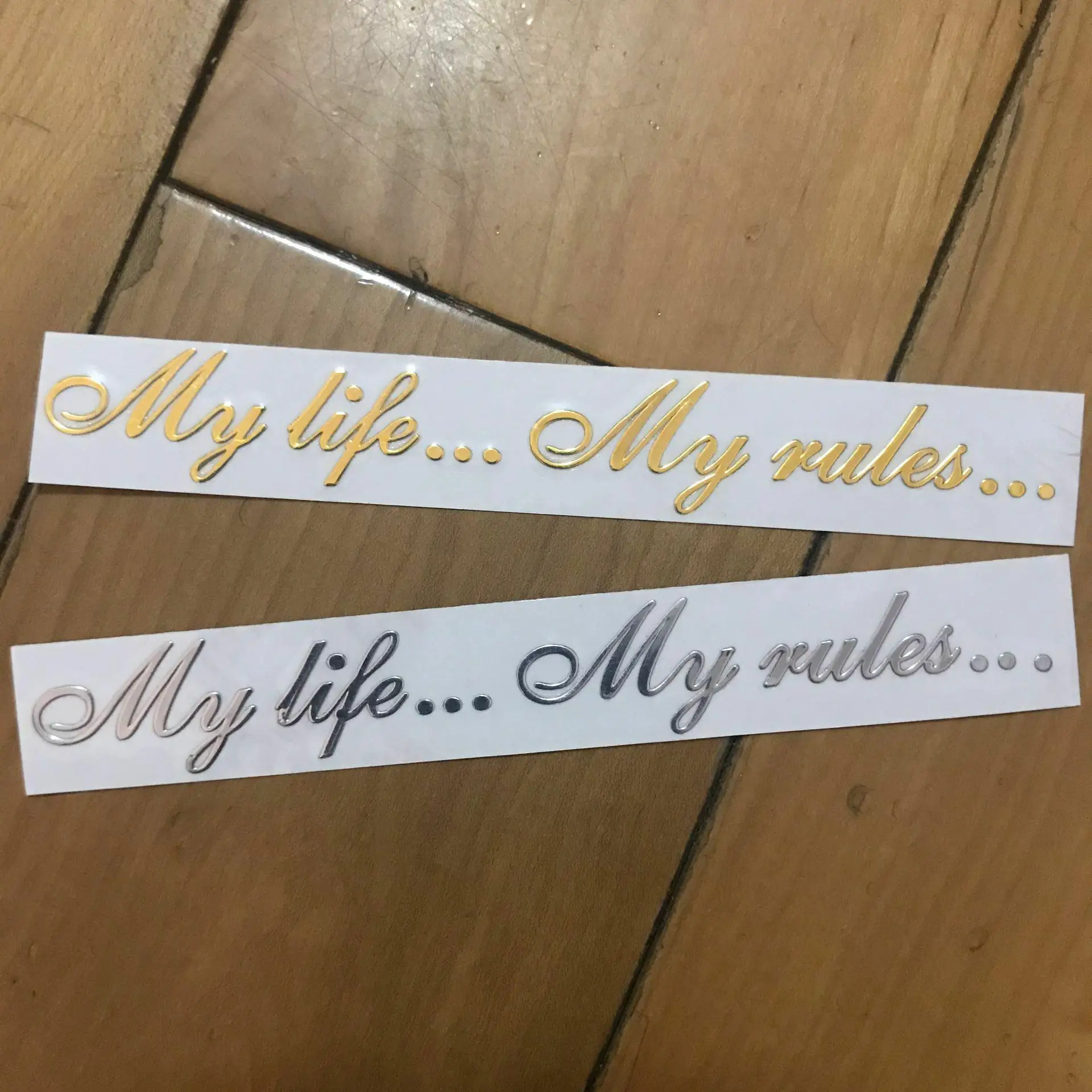 MT-72 свою жизнь мои правила 3D Классный Логотип стайлинга автомобилей стикеры