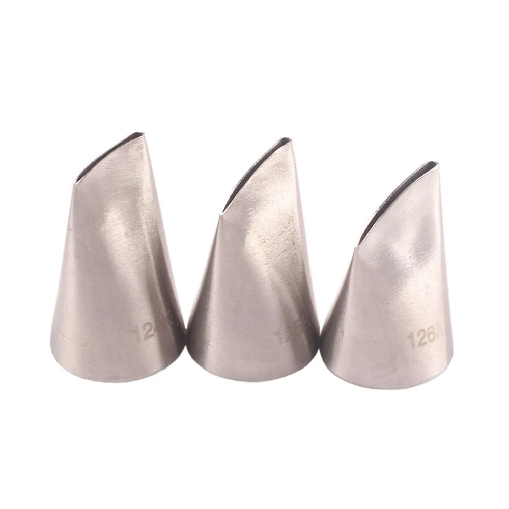 

Насадки для глазури из нержавеющей стали набор 3 шт.