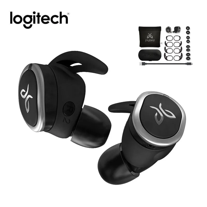 Оригинальные беспроводные наушники Logitech Jaybird RUN True для бега спортивные
