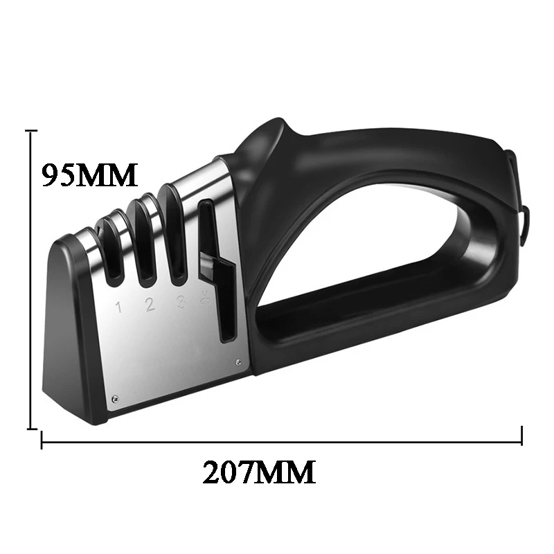 Точилка для ножей 4 в 1 с алмазным керамическим камнем | Дом и сад