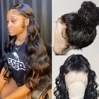 Mstoxic 360, парик на сетке спереди, волнистые волосы спереди, парики из бразильских волос для женщин, парики из человеческих волос Remy