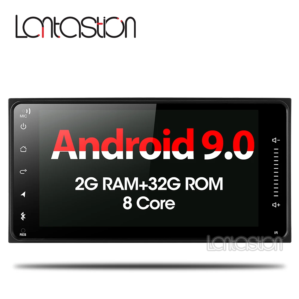Allwinner T8 Восьмиядерный android 9 0 автомобильный dvd gps навигатор для Toyota Avalon AVanza Celica camry
