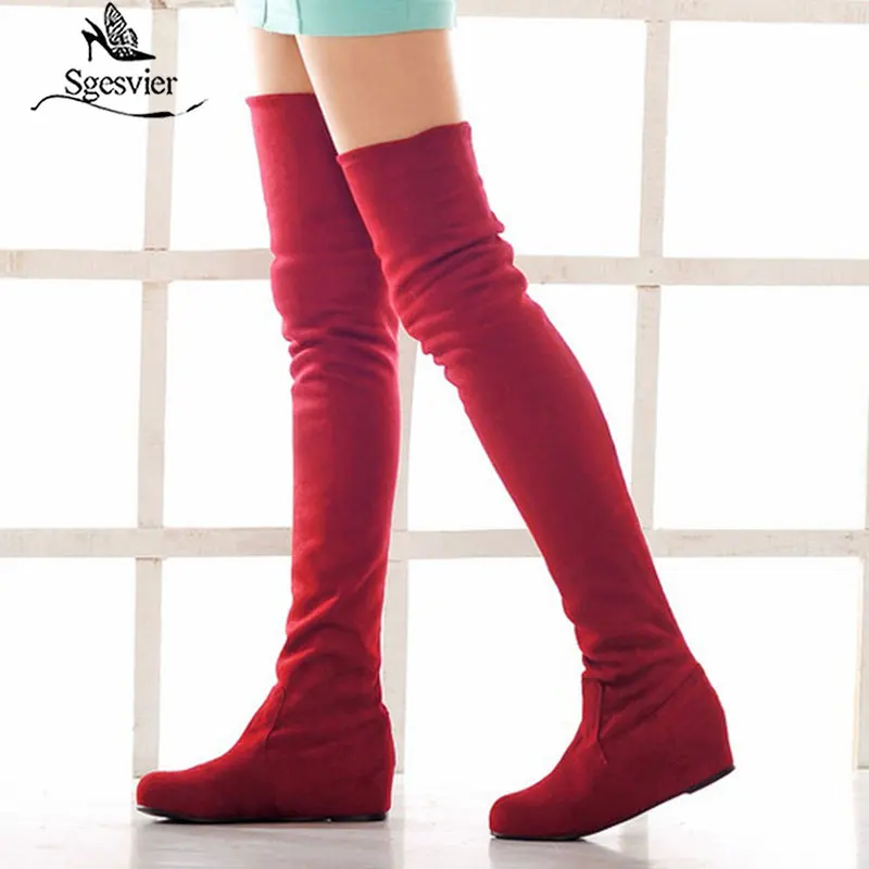 Женские замшевые сапоги на плоской подошве с завышенной талией|long boots|boots brandboots