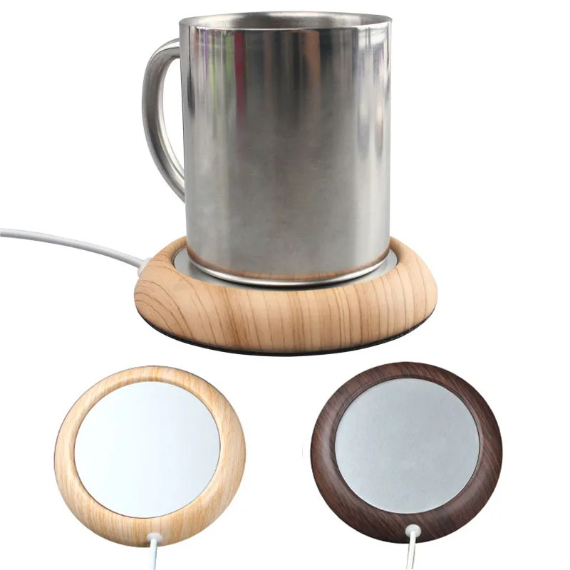 Protable USB Cup Warmer Heat Beverage Mug Mat Keep Drink Warm Heater Mugs Coaster  USB Coffee Warmer Tea Cup Heater