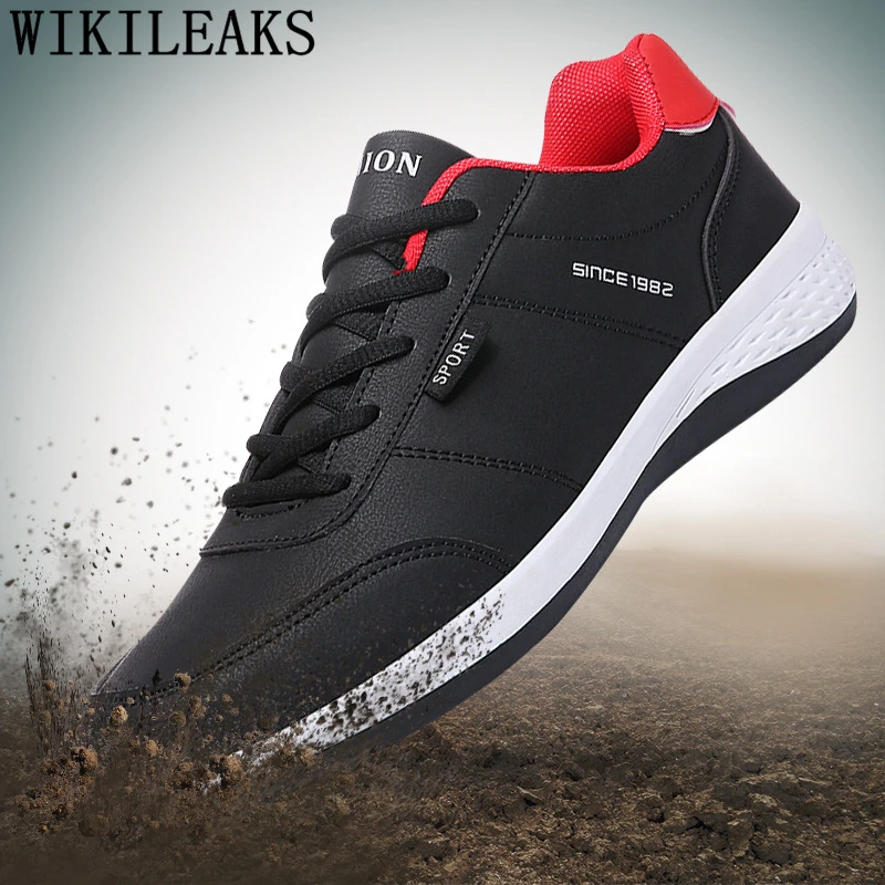 Кроссовки мужские кожаные роскошная повседневная обувь модные дизайнерские