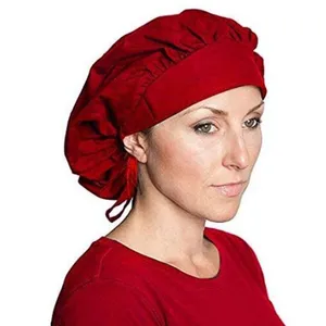 2020 Твердого хлопок Мода Твердой Работа Hat Повседневные Мужской Binding дышащего Scrub Cap медсестра шляпу косметолог пылезащитного тыквенных шляпй