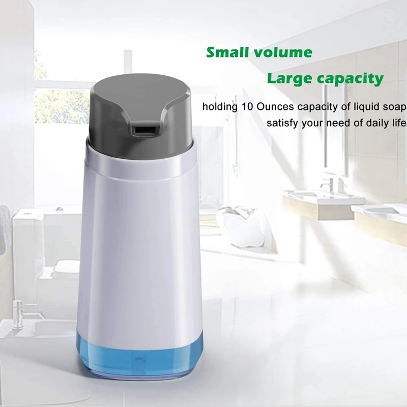 2 Pack Dish Soap Dispenser for Kitchen 10Oz/300Ml Rustproof ABS BPA Free Bottle Liquid Hand Pump Promotion | Строительство и