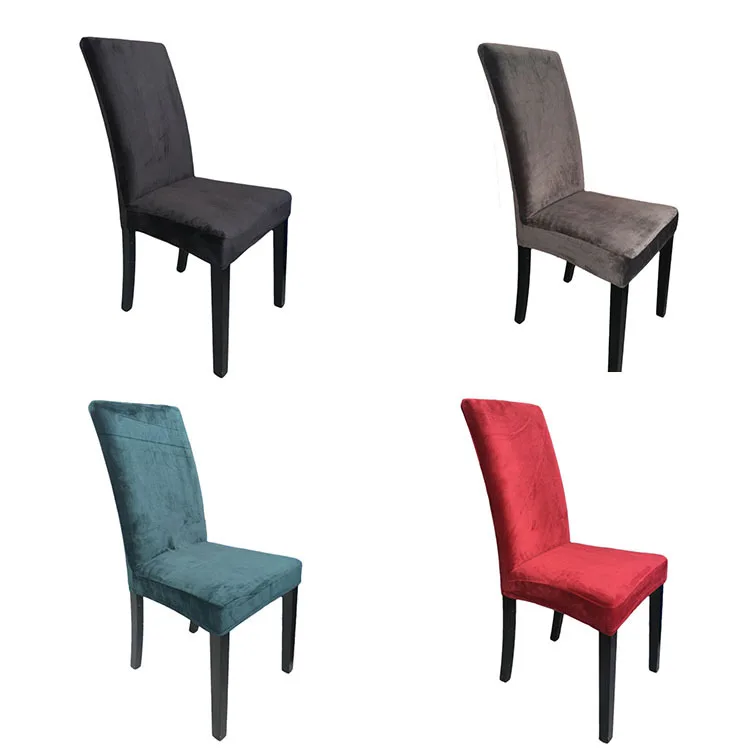 Эластичный однотонный чехол для кресла дома толстый мягкий с лисьим ворсом