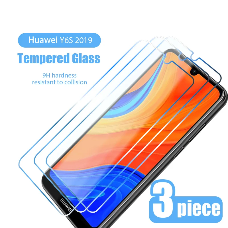 3 шт. защита для экрана Huawei Nova/5T Nova 6 8 SE 7 5G протектор из закаленного стекла Y8pY9 2019 Y6S