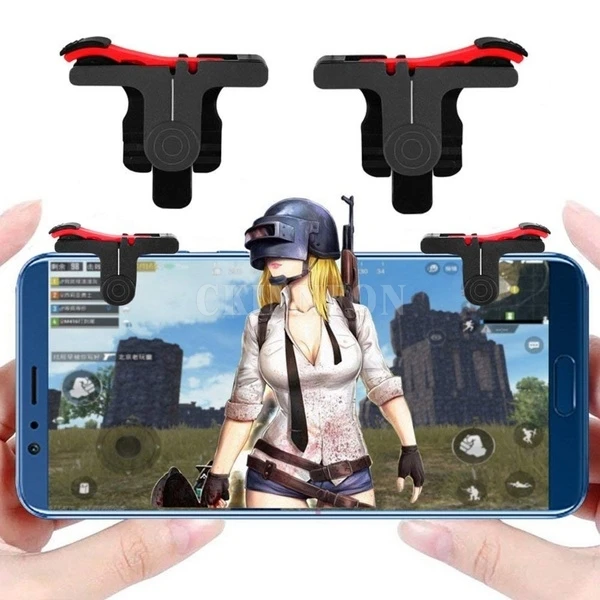 

100 Pairs L1R1 Joystick For PUBG Mobile Phone Trigger Gamepad Gaming Button Linkage Aim Key Shooter Mobile Phone Accessories
