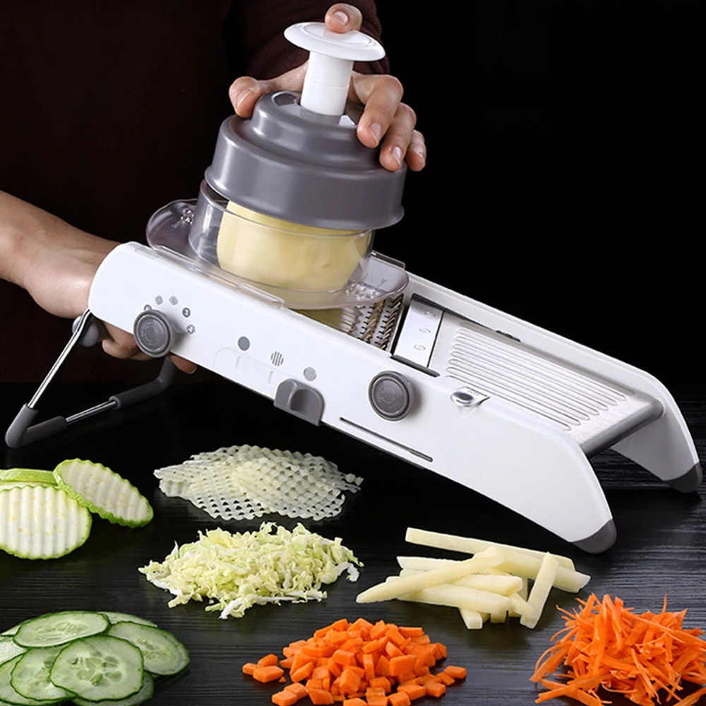 

Multi-functional vegetable cutter Vegetable slicer shredder Creative potato radish shreds Fruit and vegetable Grater