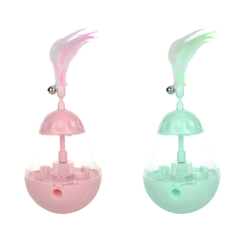 

Автоматический интерактивный колпачок для кошек, игрушка с пером, колокольчиком, забавная игровая палочка, товары для кошек