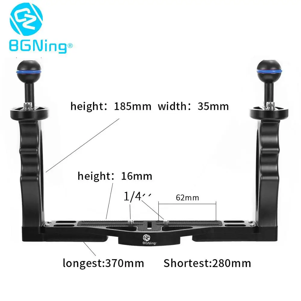 Портативный кронштейн для подводной съемки ручной держатель камер Sony Canon Nikon