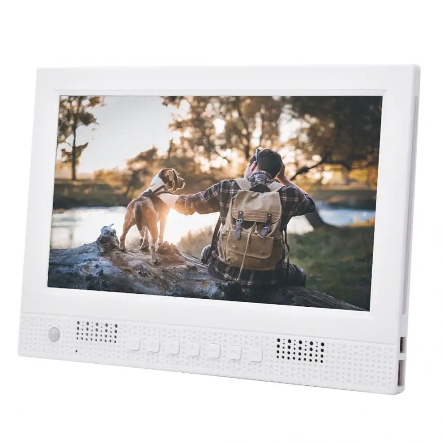 10 inch Electronic Digital Photo Frame Body Induction 1024 * 600 Resolution Support Video Play/Picture Play/Alarm | Электроника
