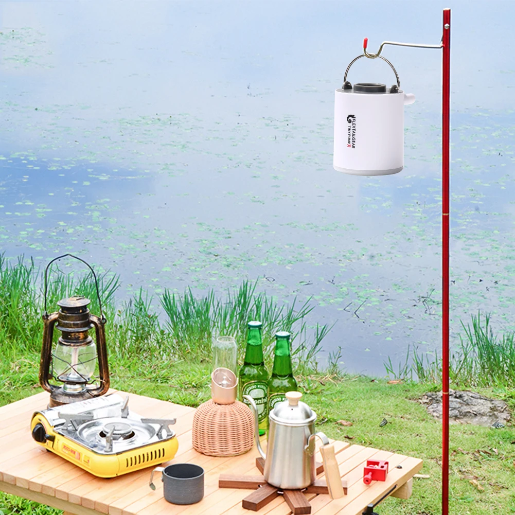 

Mini Portable Inflatable Pump USB Charging Outdoor Camping Light Air Pump