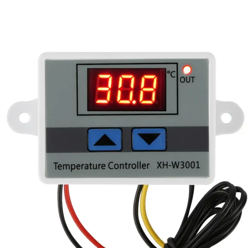 

220V Digital LED Temperature Controller 10A Thermostat Control Switch Probe For NTC Sensor Therm Control Switch Probe Home Acc