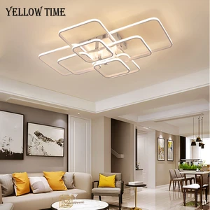 Remote Control LED Ceiling Chandeliers For Living Room LED Ceiling Lights Modern Fixture Home Decor Dining Room Hallway Lamps