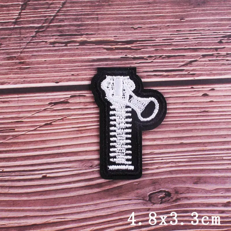 Нашивки на молнии для одежды вышитая аппликация сделай сам шитья пришивная